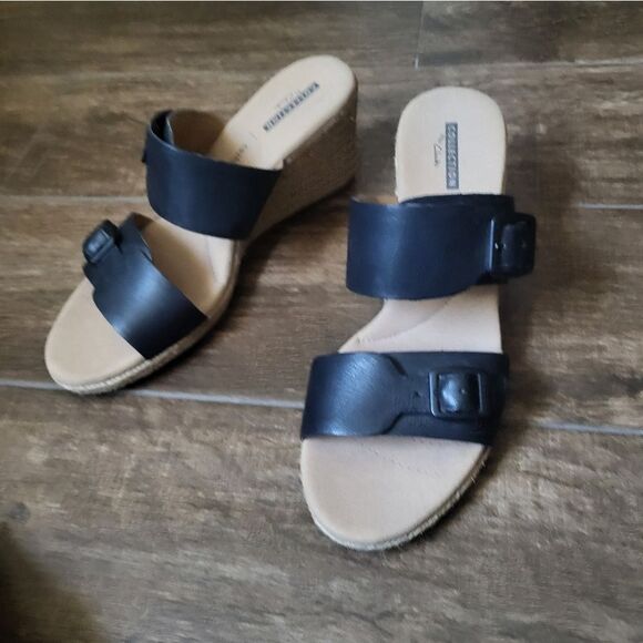 Clarks cushion sandals - Picture 2 of 6